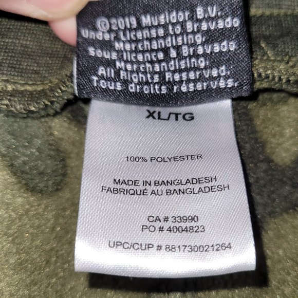 Rolling Stones Camouflage Jogging Gym Pants Men's size XL - Picture 4 of 4